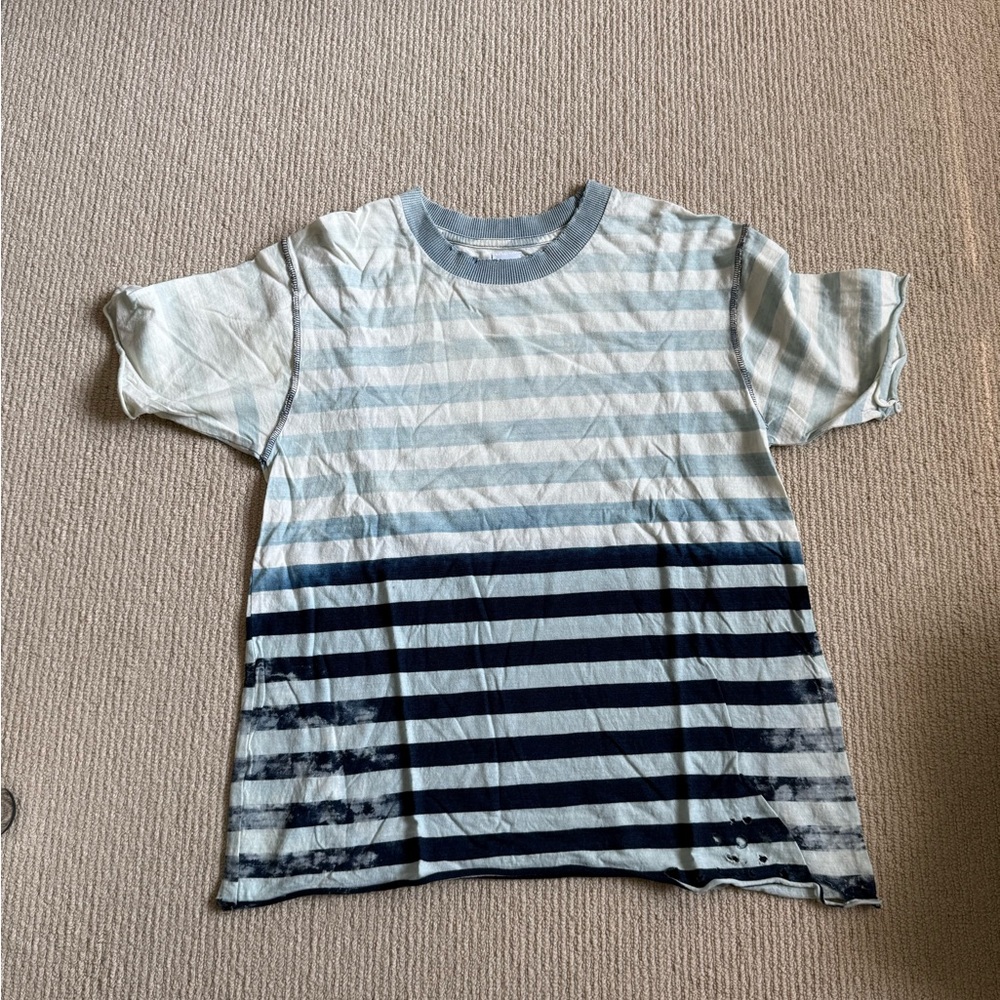 NSF blue ombré striped tshirt, never been worn